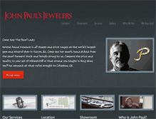 Tablet Screenshot of johnpaulsjewelers.com